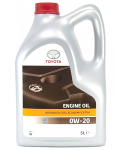 OLEJ TOYOTA ENGINE OIL ADVANCED FUEL ECONOMY 0W20 5L