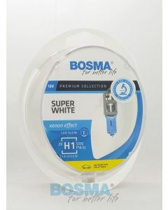BOSMA SUPER WHITE H1 12V 55W P14,5S (2SZT.) 